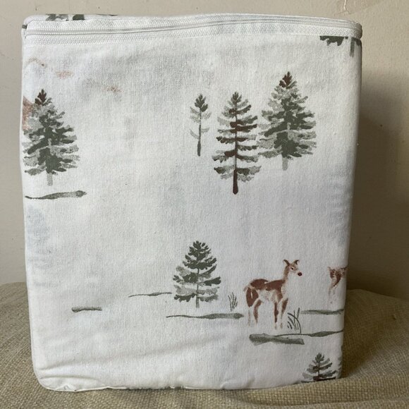 Cuddl Duds King Size Heavyweight Sheet Set Painted Landscape - Picture 5 of 8